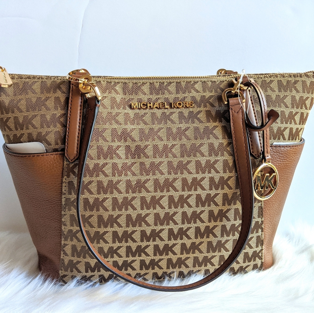 🔥🔥🔥Michael Kors Lg Bedford Ew Tz Tote